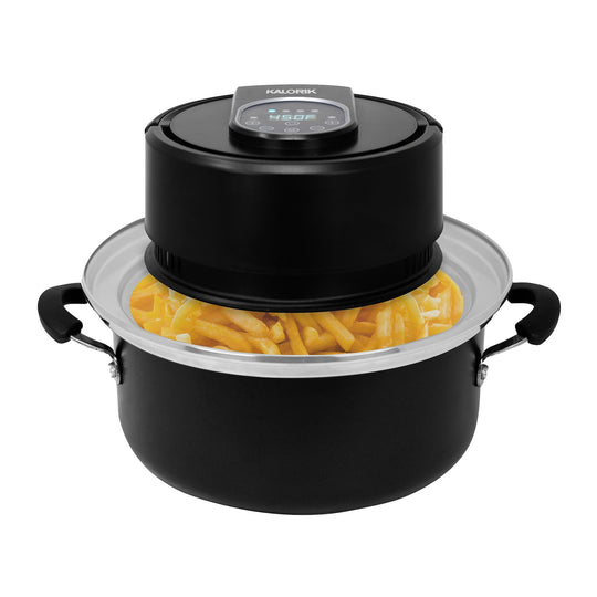 Blitz Digital Universal Air fryer Lid, Black
