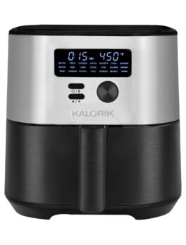 Blitz MAXX® 7 Quart Digital Air Fryer, Black and Stainless Steel