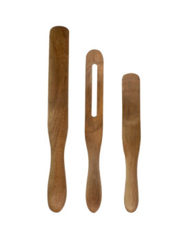 Mad Hungry 3pc Skinny Acacia Spurtle Set
