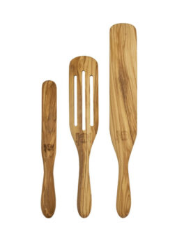 Mad Hungry Original 3-Piece Olive Wood Spurtle Set