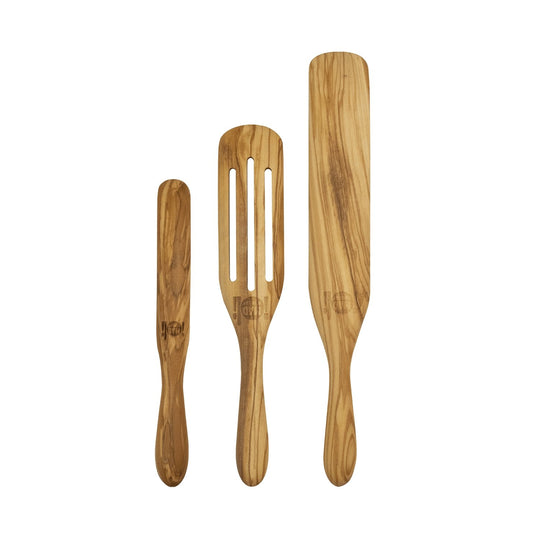 Mad Hungry Original 3-Piece Olive Wood Spurtle Set