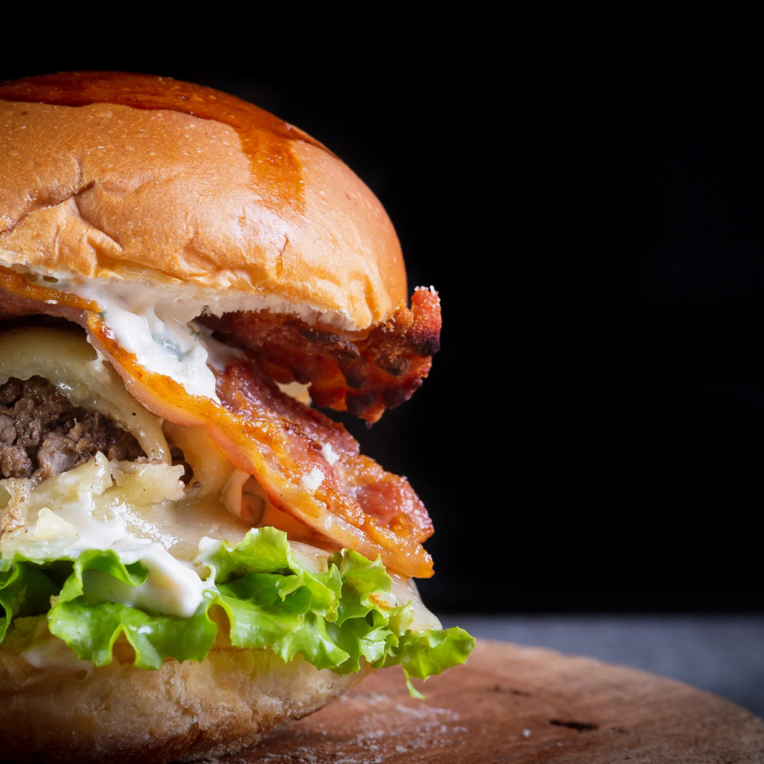 Bacon Bleu Burger - Tunisie