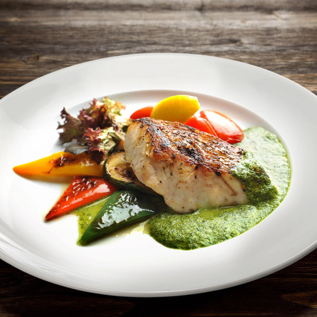 Grilled Snapper With Salsa Verde - Tunisie