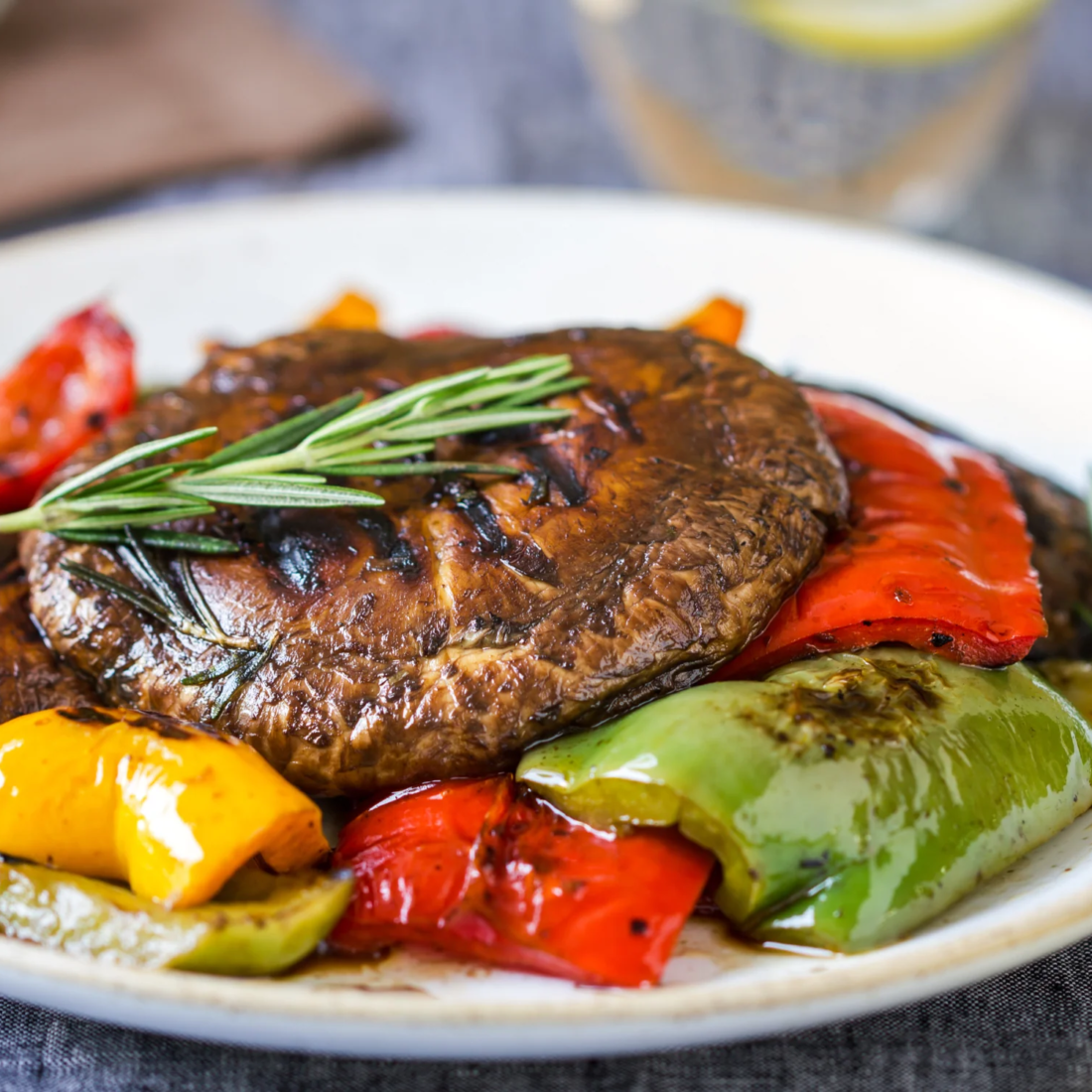 Grilled Portabella Mushrooms - Tunisie