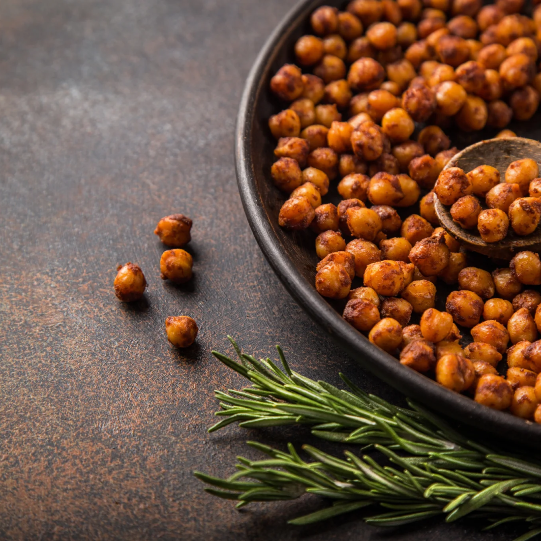 Crispy Rosemary Chickpeas - Tunisie