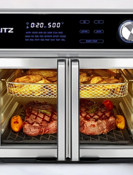 Blitz GMAX® 26 Quart Digital Air Fryer Oven Grill Deluxe - Tunisie