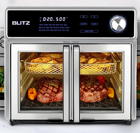 Blitz GMAX® 26 Quart Digital Air Fryer Oven Grill Deluxe - Tunisie