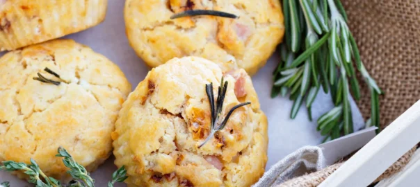 Brie Herb Bread Pudding Bites - Tunisie